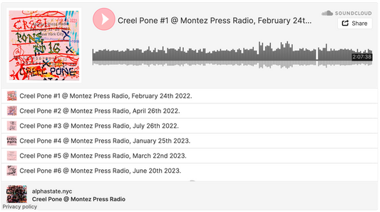 Creel Pone Radio Now Archived @ Alpha State !!!