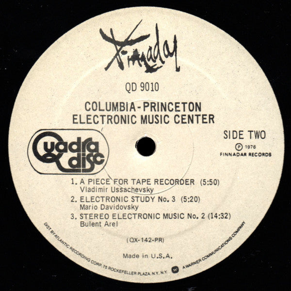 Various : Columbia-Princeton Electronic Music Center (LP, Album, Quad)