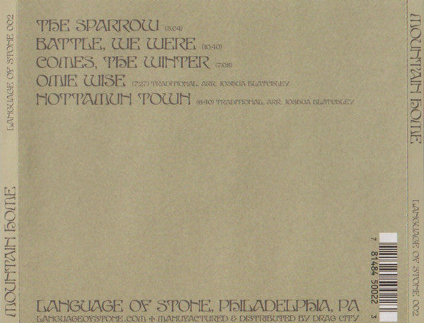 Mountain Home : Mountain Home (CD, Album)