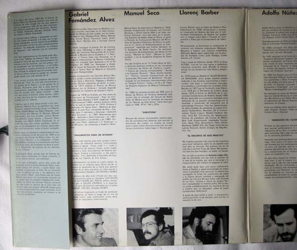 Grupo Círculo : Talleres De Arte Actual 83-84 (LP, Album, inc)
