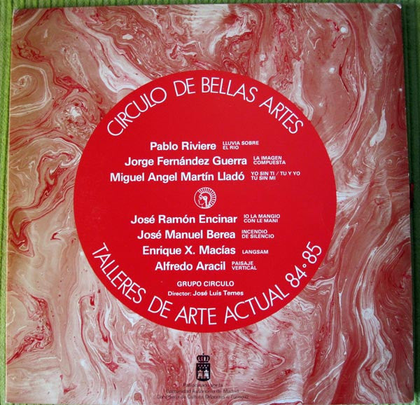 Grupo Círculo : Talleres De Arte Actual 84-85 (LP, Album, inc)