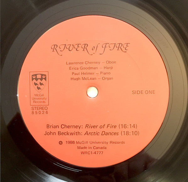 Lawrence Cherney, Brian Cherney, John Beckwith, Jacques Hétu, Bengt Hambraeus : River Of Fire (LP, Album)