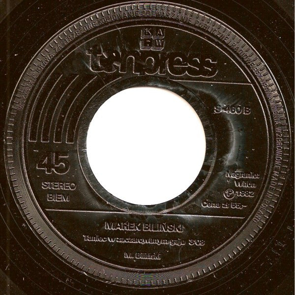 Marek Biliński : Fontanna Radości / Taniec W Zaczarowanym Gaju (7", Single)