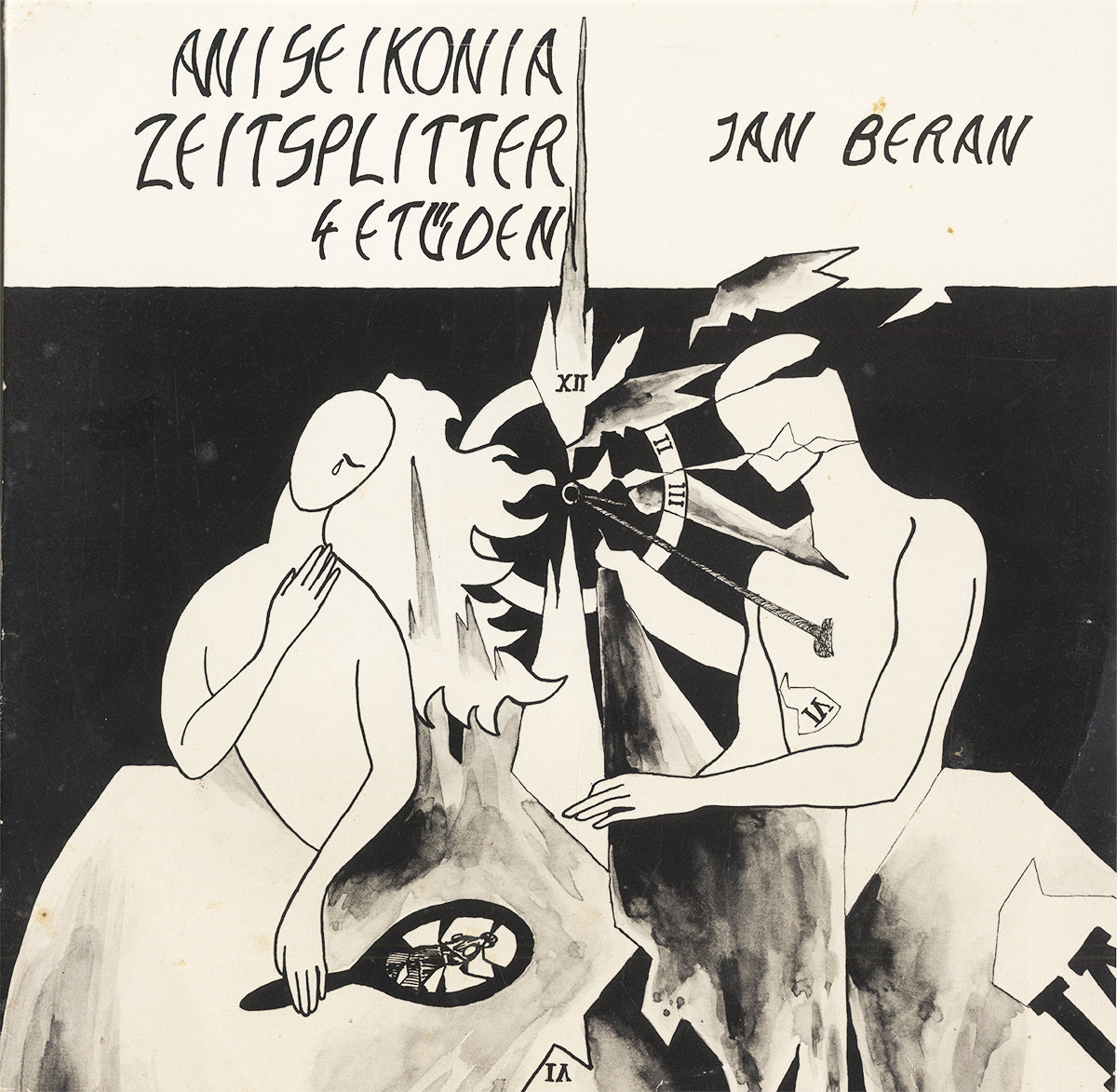 Jan Beran; Aniseikonia - Zeitsplitter - Etüden (LP)