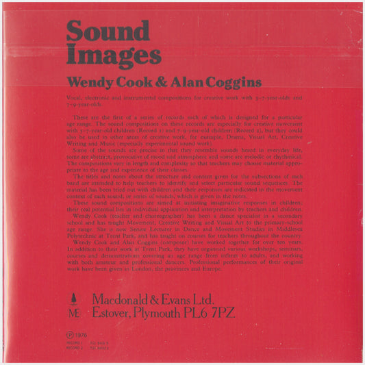[CP 292 CD] Alan Coggins, Wendy Cook; Sound Images