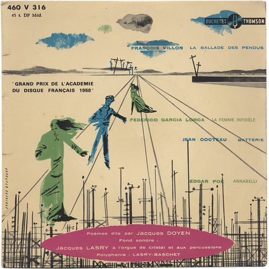 Jacques Doyen, Jacques Lasry : La Ballade Des Pendus (7", EP)