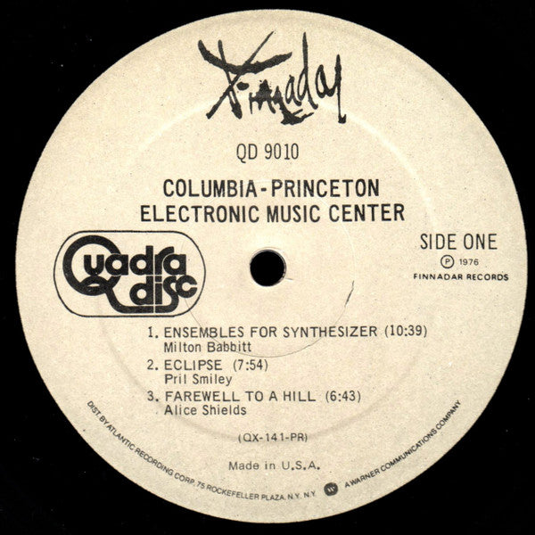 Various : Columbia-Princeton Electronic Music Center (LP, Album, Quad)