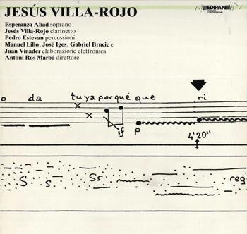 Jesús Villa-Rojo : Formas Y Fases / Cartas A Génica / Acordar / Tonalidad Dominante (LP)