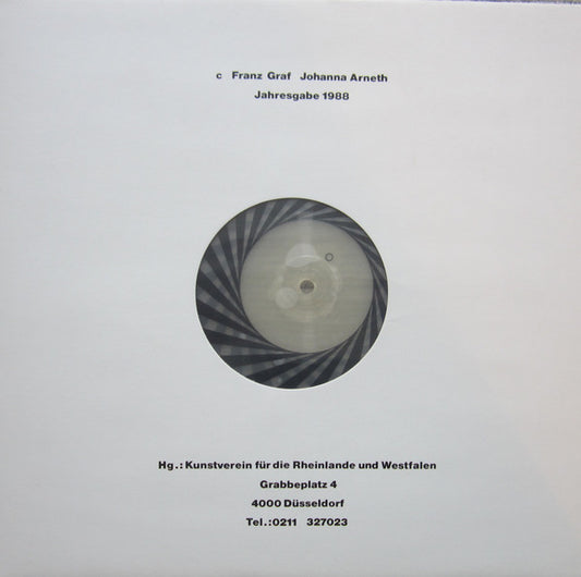 Franz Graf & Johanna Arneth : Jahresgabe 1988 (LP, Ltd, Num, Pic, Cle)
