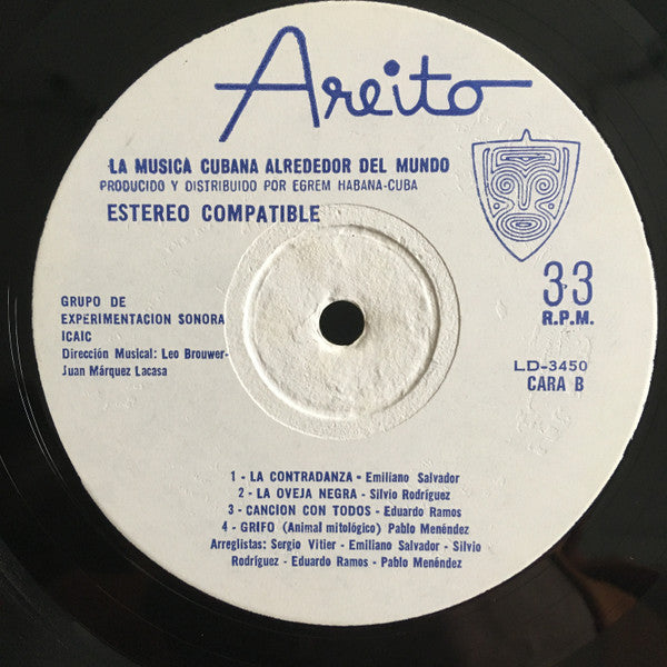 Grupo De Experimentación Sonora Del ICAIC : Grupo De Experimentación Sonora Del ICAIC (LP, Album, Whi)