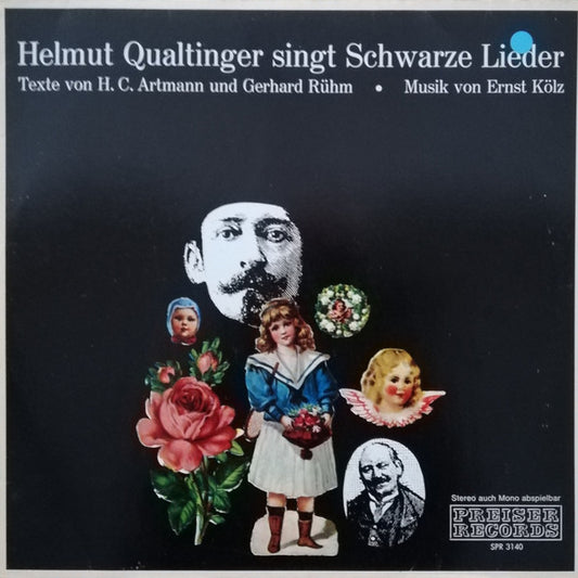 Helmut Qualtinger : Helmut Qualtinger Singt Schwarze Lieder (LP, Album, RP)