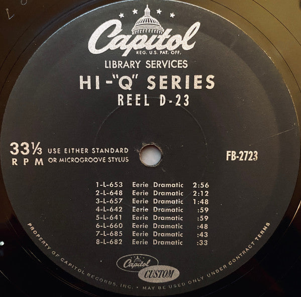 Spencer Moore (2) : D-23/D-24 (LP, Album, Mono)