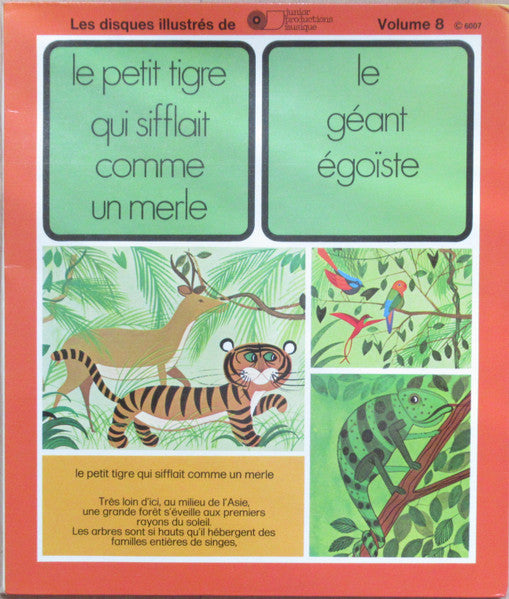 Various : Le Petit Tigre Qui Sifflait Comme Un Merle / Le Géant Egoïste (10")