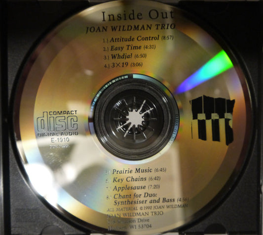 Joan Wildman Trio : Inside Out (CD, Album)