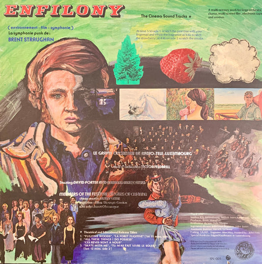 Brent Straughan : Enfilony (La Symphonie Punk) (LP)