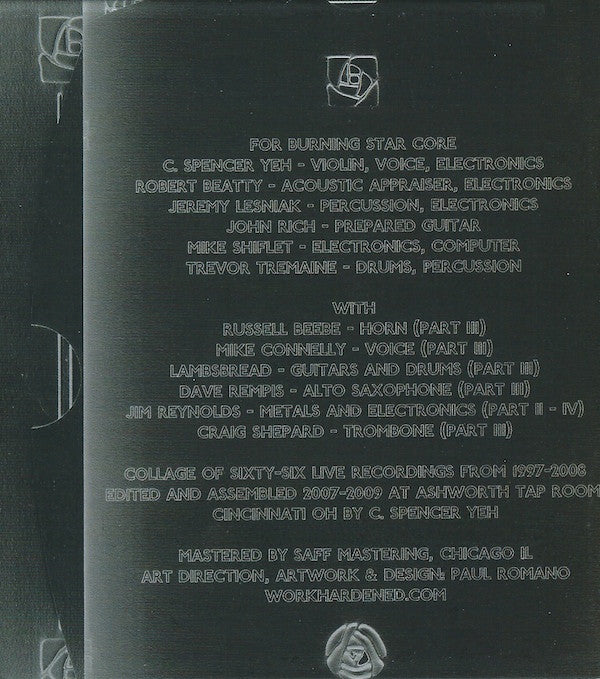 Burning Star Core : Papercuts Theater (CD, Album)