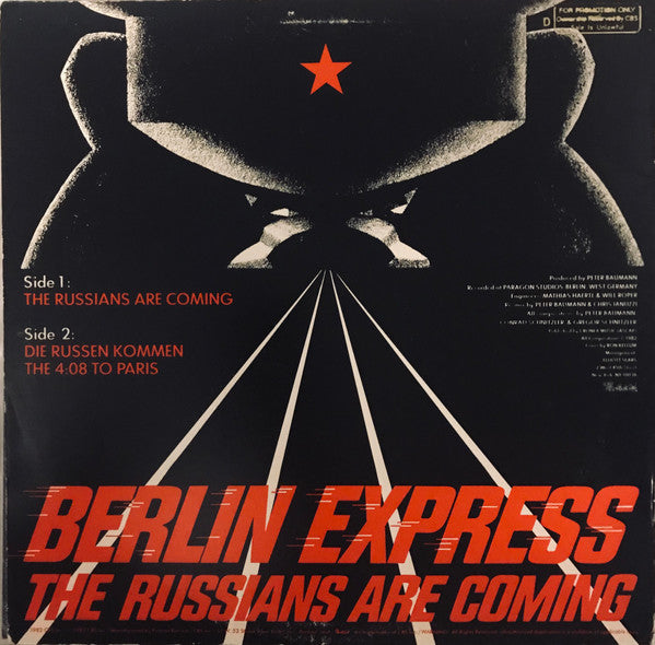 Berlin Express : The Russians Are Coming (12", Promo)