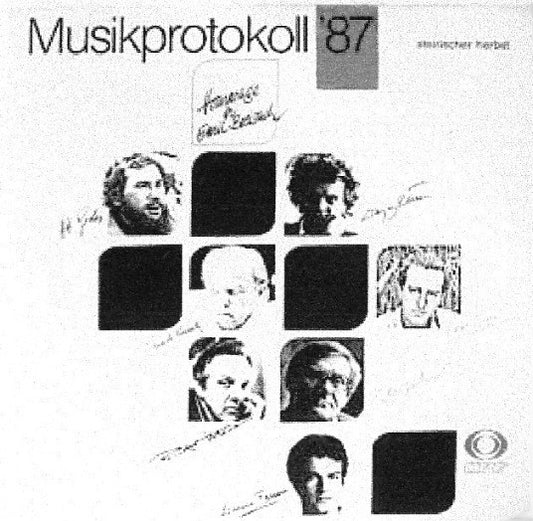Ernst Krenek / Fabio Nieder / Marek Kopelent / Wolfgang Rihm / Robert Moran / Lorenzo Ferrero / HK Gruber / Gerhard Schedl : Musikprotokoll ´87 - Steirischer Herbst - Hommage À Emil Breisach (LP, Album)