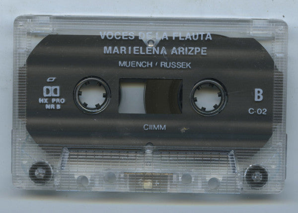 Marielena Arizpe : Voces De La Flauta (Cass, Album)
