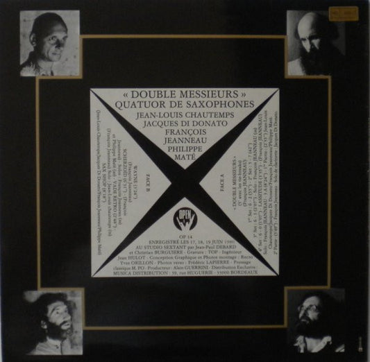 Le Quatuor De Saxophones : Double Messieurs (LP)