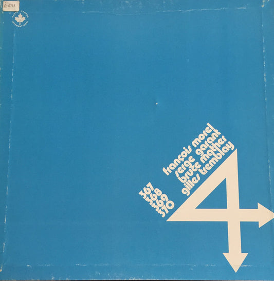François Morel / Serge Garant / Bruce Mather / Gilles Tremblay : 4 (4xLP, Box)