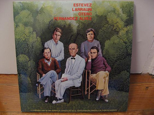 Francisco Estevez / Antón Larrauri / Francisco Otero / Gabriel Fernández Álvez : IV Concurso Arpa De Oro - Homenaje A Manuel De Falla (2xLP)