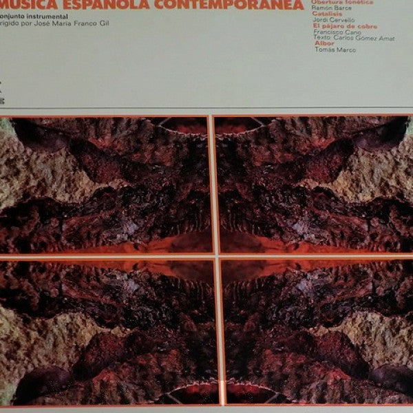 José María Franco Gil - Ramón Barce / Jordi Cervelló / Francisco Cano / Tomás Marco : Música Española Contemporánea (LP, RE)
