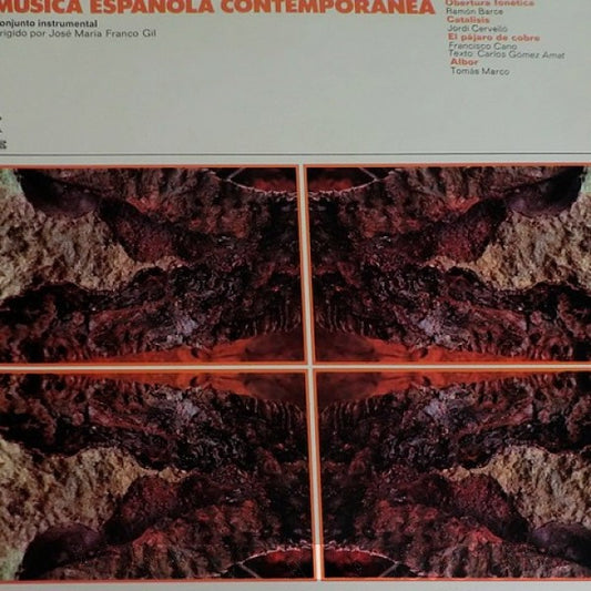 José María Franco Gil - Ramón Barce / Jordi Cervelló / Francisco Cano / Tomás Marco : Música Española Contemporánea (LP, RE)