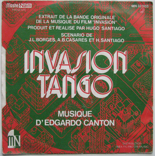 Edgardo Cantón : Invasion Tango (7", Single)