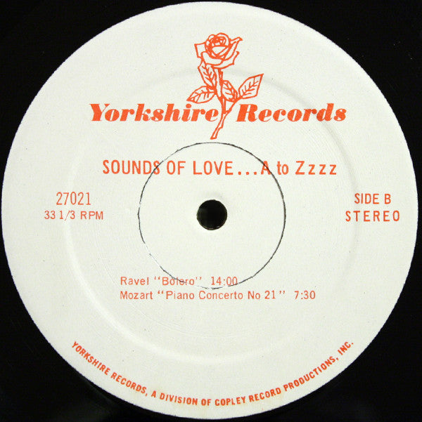 Fred Miller : The Sounds Of Love...A To Zzzz (LP)