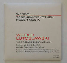 Witold Lutoslawski : Trois Poemes D'Henri Michaux (7")