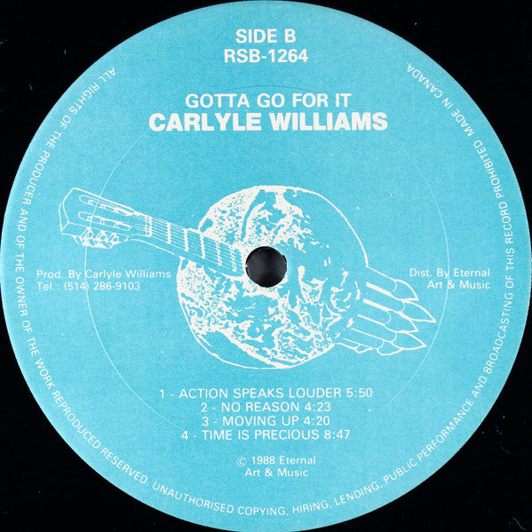 Carlyle Williams : Gotta Go For It! (LP, Album)