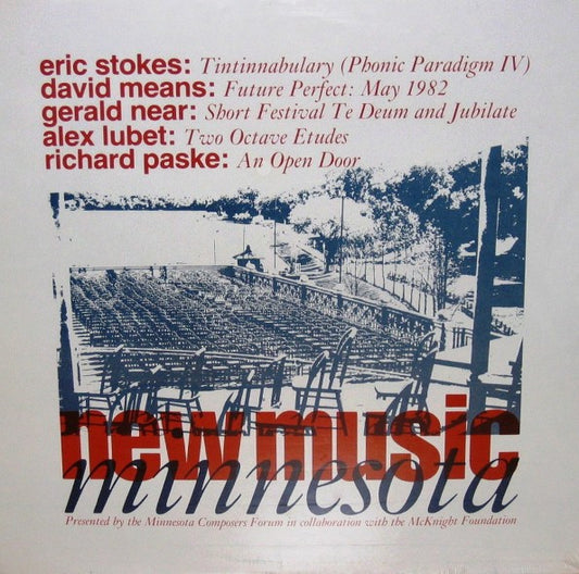 Eric Stokes / David Means (2) / Gerald Near / Alex Lubet / Richard Paske : New Music From Minnesota (LP, Album)