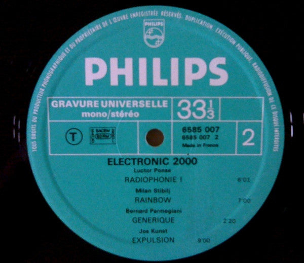Various : Electronic 2000 (LP, Comp)