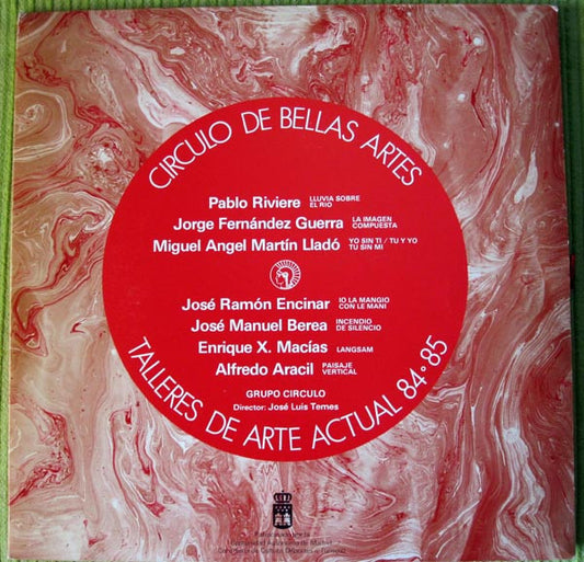 Grupo Círculo : Talleres De Arte Actual 84-85 (LP, Album, inc)
