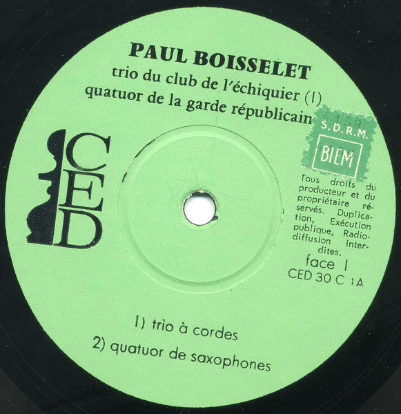 Paul Boisselet : Paul Boisselet (LP)