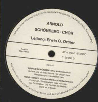 Erwin Ortner / Arnold Schoenberg Chor - Johann Sebastian Bach / Anton Bruckner / Johann Nepomuk David / Hugo Distler / Dieter Kaufmann / Arnold Schoenberg : Jeunesse Musicales Präsentiert (2xLP, Album)