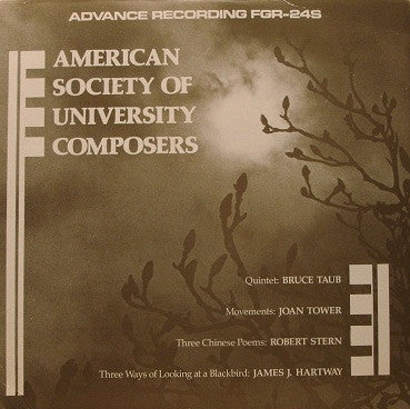 Various : American Society Of University Composers (LP)