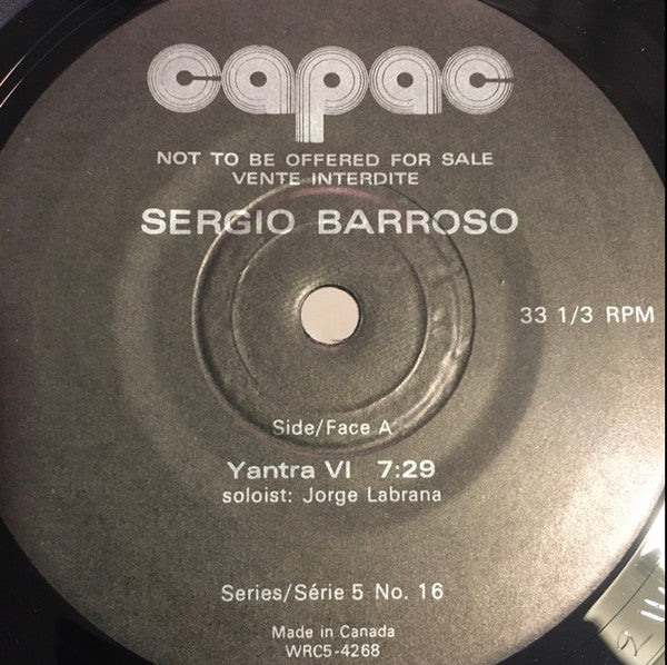 Sérgio Barroso : Musical Portrait (7")