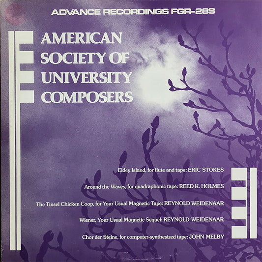 Various : American Society Of University Composers (Record No. 6) (LP, Comp)