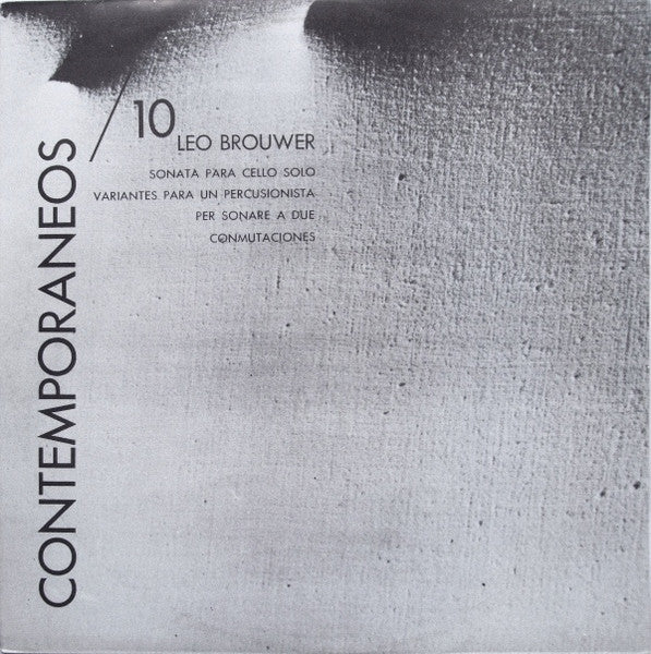 Leo Brouwer : Contemporaneos 10 (LP)