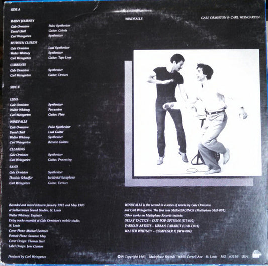 Carl Weingarten & Gale Ormiston : Windfalls (LP)