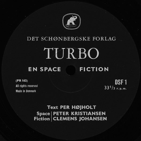 Per Højholt : Turbo - En Space Fiction (LP)