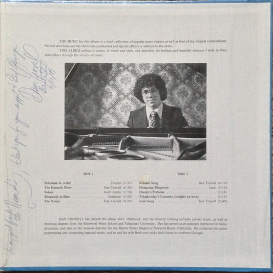 Dan Troxell : At The Piano (LP, Album)