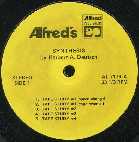 Herbert Deutsch : Synthesis (7")