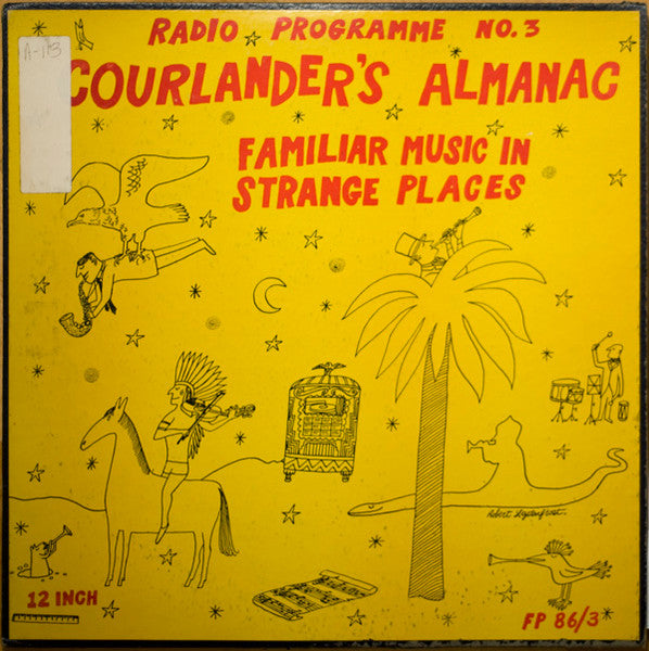 Harold Courlander : Courlander's Almanac: Familiar Music in Strange Places (LP)