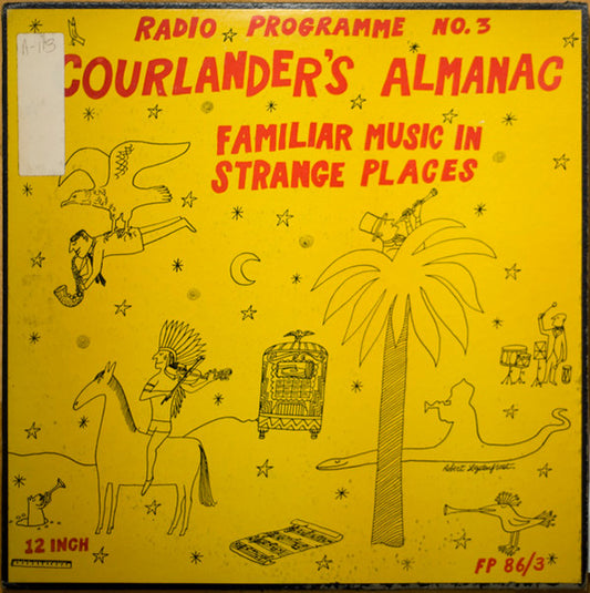 Harold Courlander : Courlander's Almanac: Familiar Music in Strange Places (LP)