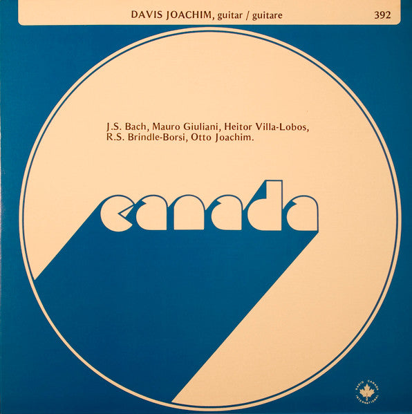 Davis Joachim : Davis Joachim, Guitar / Guitare (LP, Album)