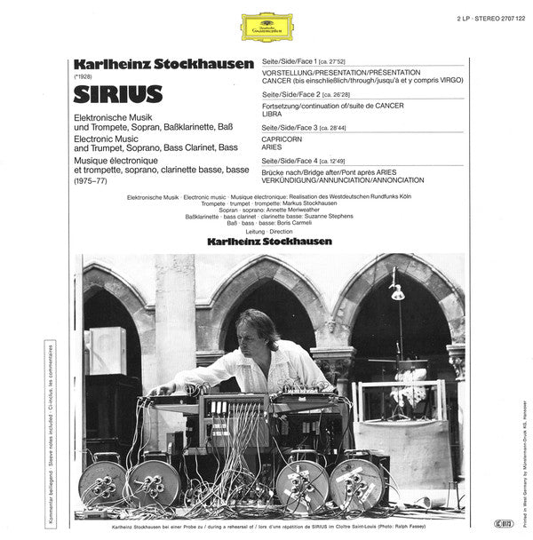 Stockhausen* : Sirius (2xLP, Album)