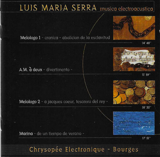 Luis Maria Serra : Musica Electroacustica (CD)